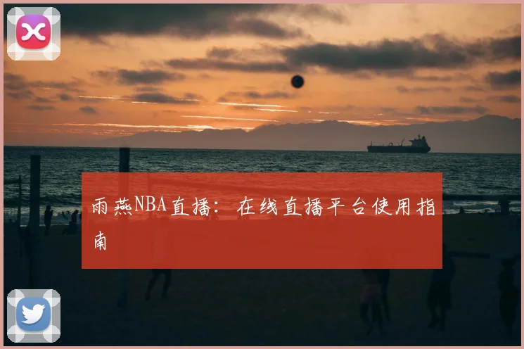 雨燕NBA直播：在线直播平台使用指南